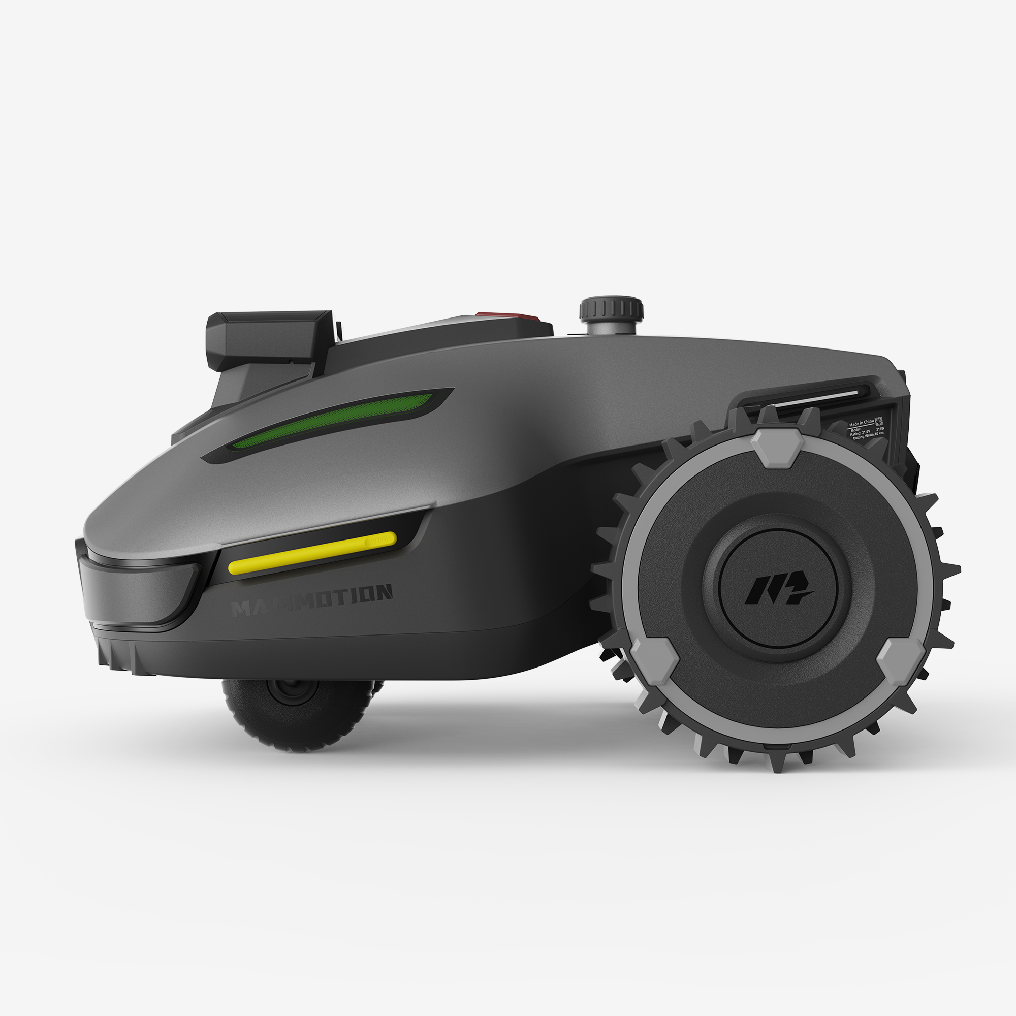 Mammotion Yuka Mini 2 800, side view